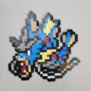 Mega Gyarados Menu Icon Perler Bead Pixel Art